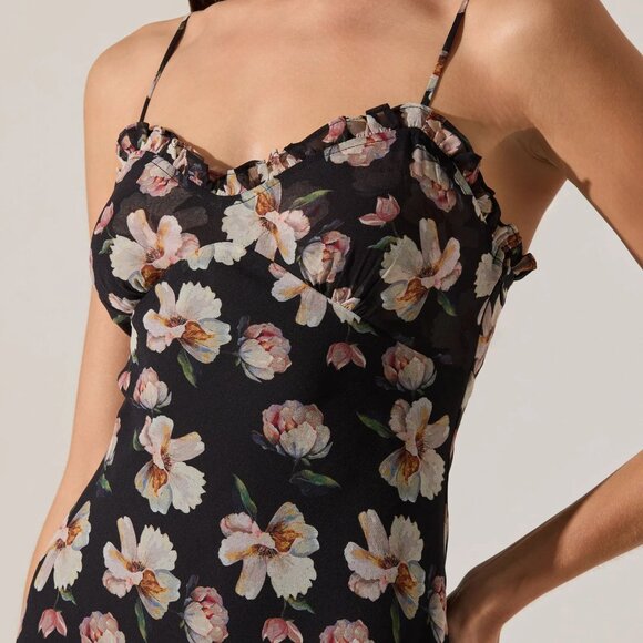 Maeryn Sweetheart Ruffle Maxi Dress - Picture 5 of 6